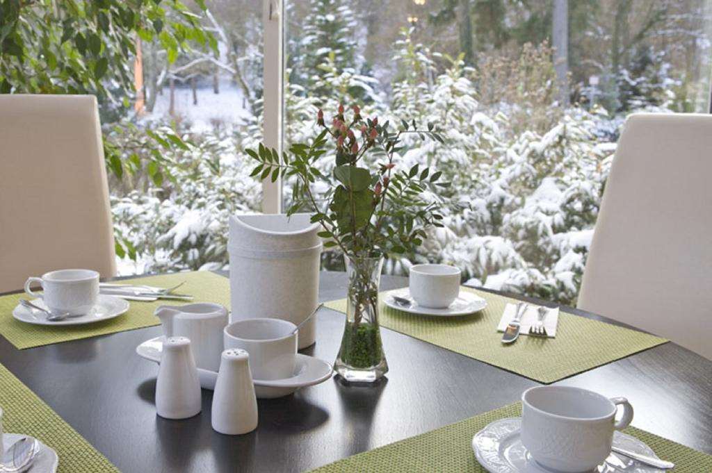 Hotel Kurparkblick บัดแบร์กซาบาร์น ร้านอาหาร รูปภาพ